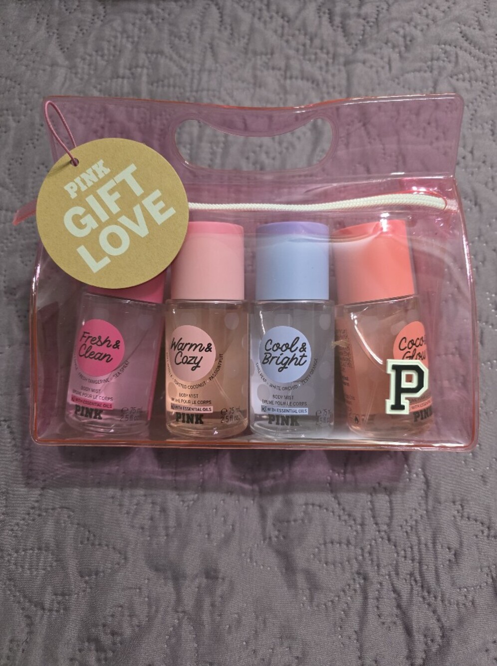 PINK Victoria's Secret Travel Set – Pink